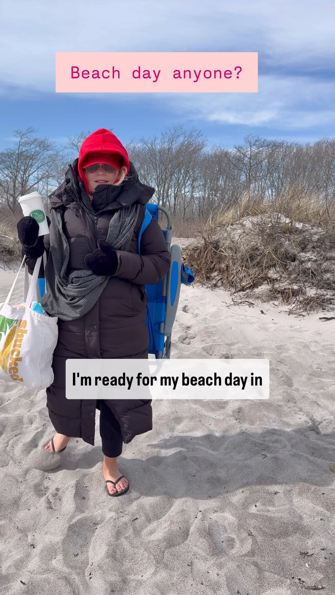 Anyone want to join?😅

It was cold, but it was also quite peaceful. I love nothing better then cozying up at the beach…even if it includes my down jacket😅😅

#shouldabeenamermaid #mermaidatheart #mainesummers #mainebeaches #weatherinmaine 

#LTKWatchNow #LTKSeasonal #LTKPetite