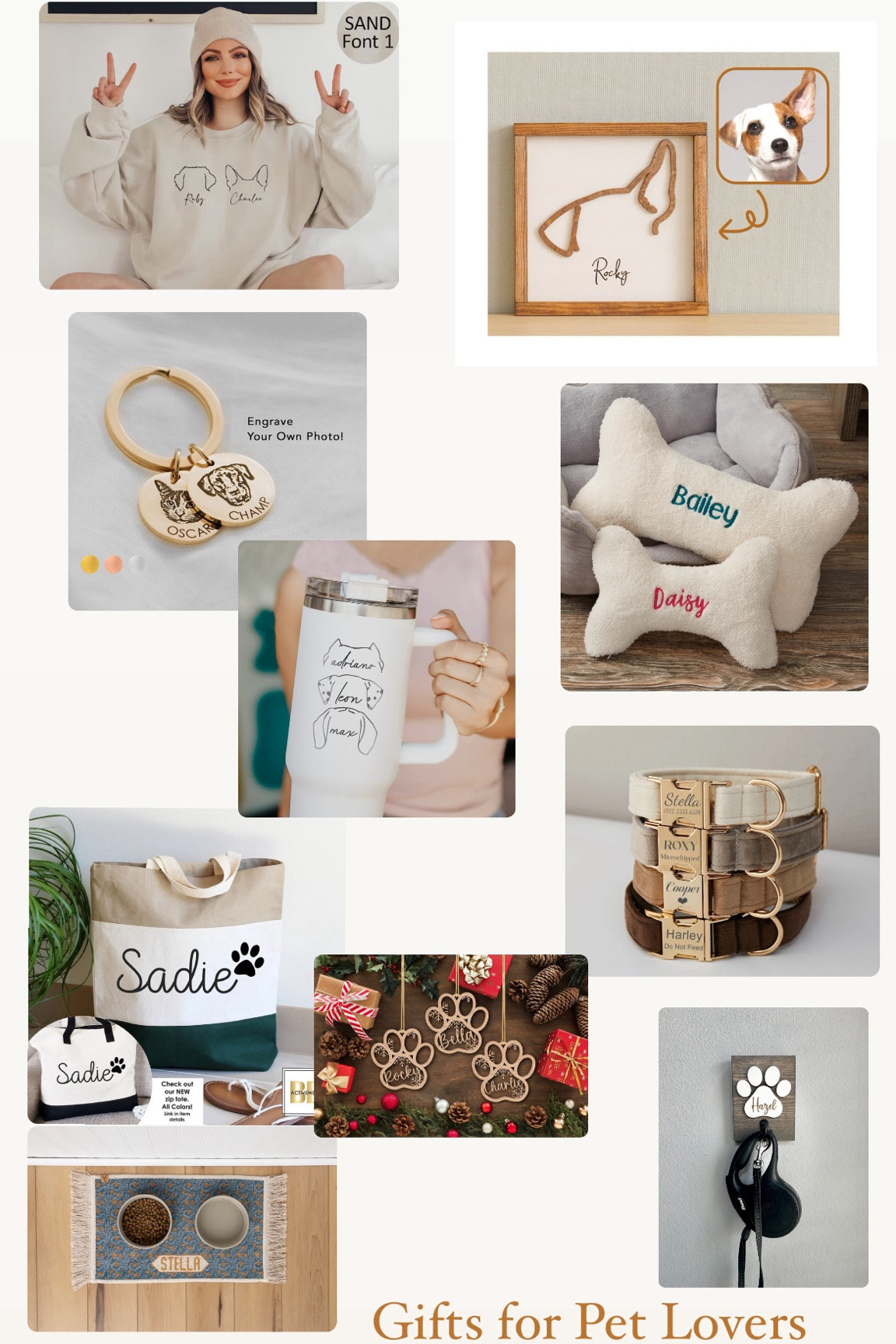 Custom Gifts for Pet Lovers!! 

#LTKSeasonal #LTKHoliday #LTKGiftGuide