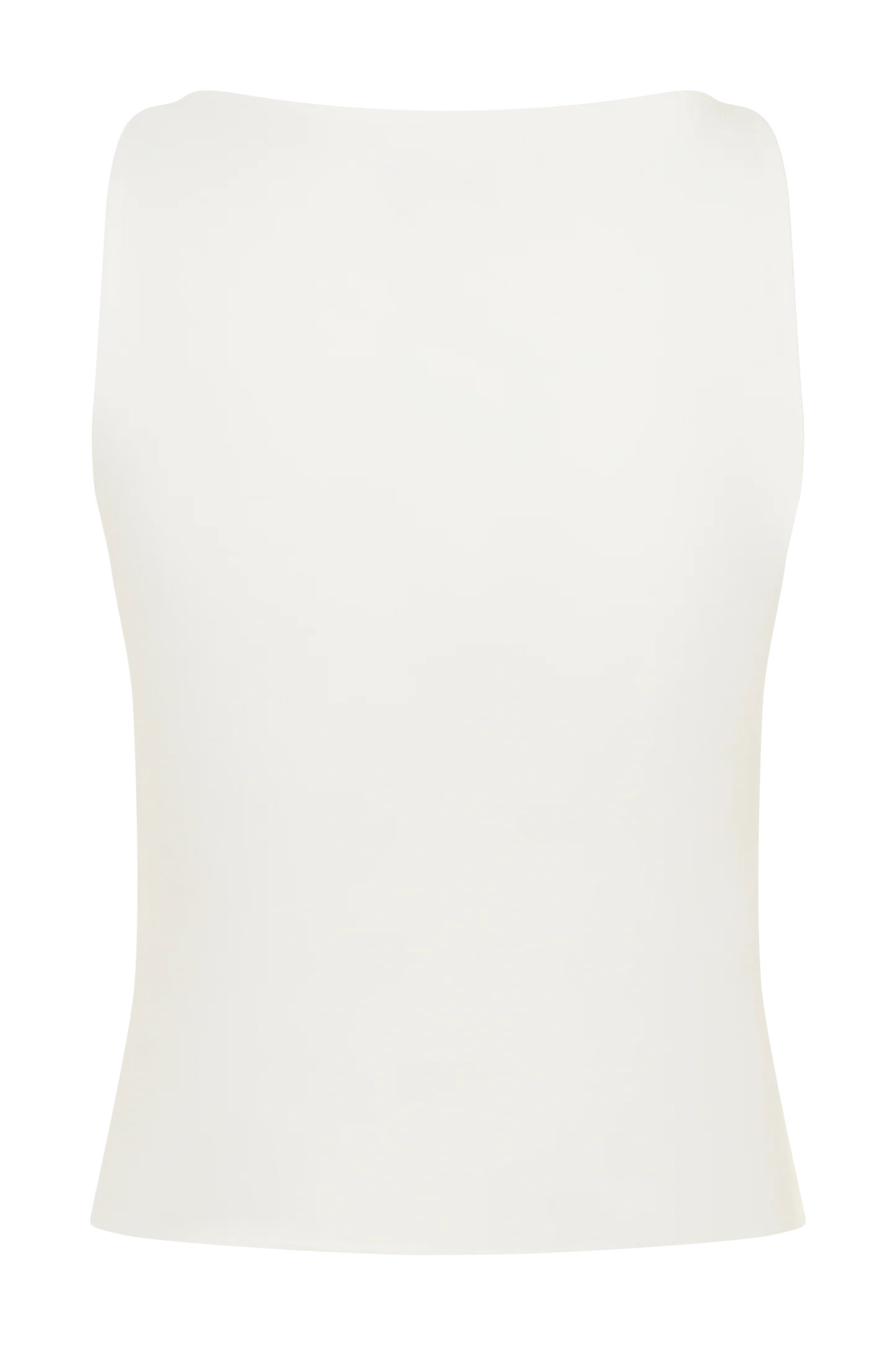 Nicolette Sleeveless Tank Top - White | Meshki (APAC)
