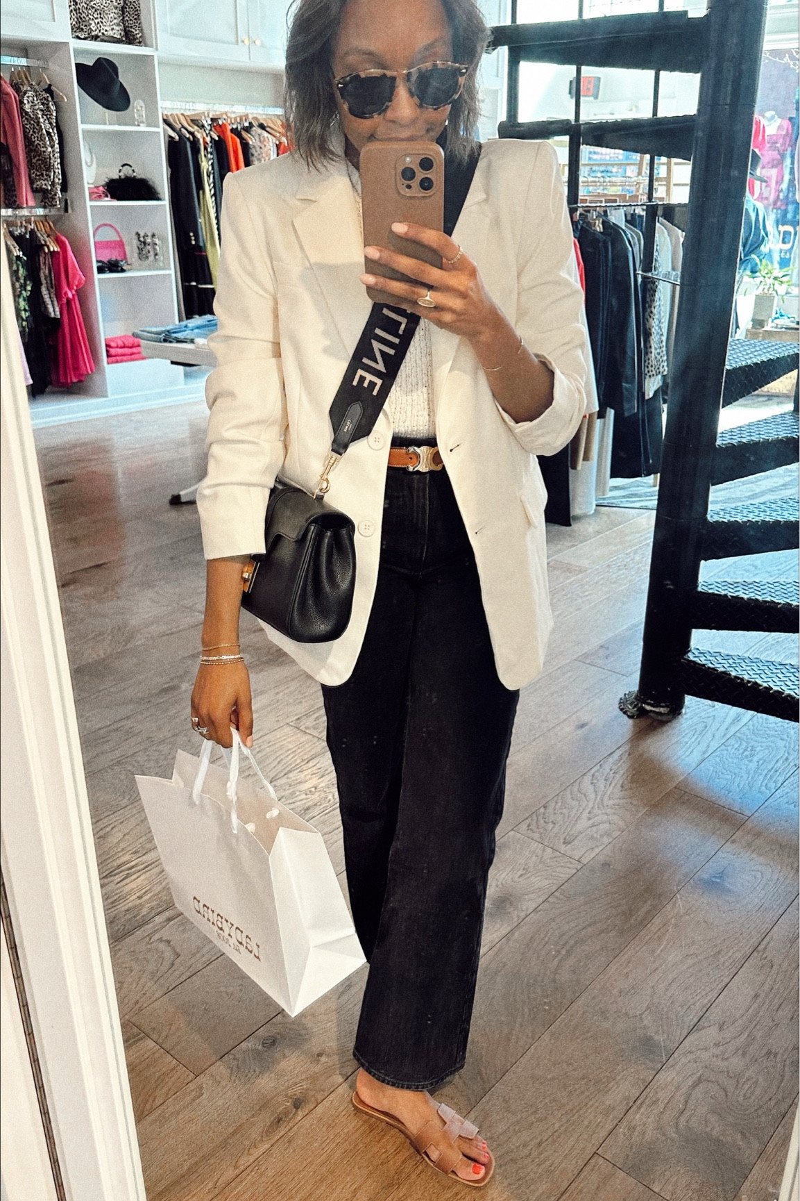 #LOTD 4.12.23 | 

First time wearing sandals this spring. Hello toes! Haha. Had a meeting today and wanted polished, but casual approachable vibes.

#LTKSeasonal #LTKstyletip #LTKworkwear