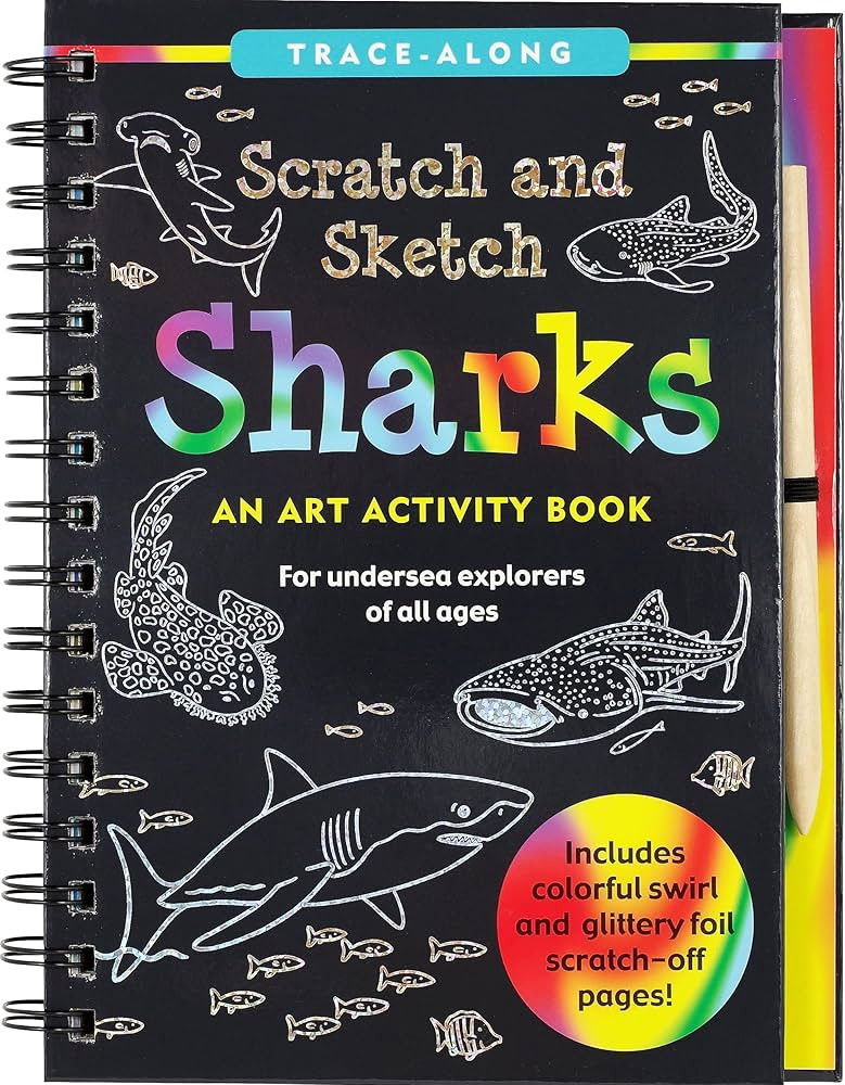 Scratch & Sketch Sharks (Trace Along) | Amazon (US)