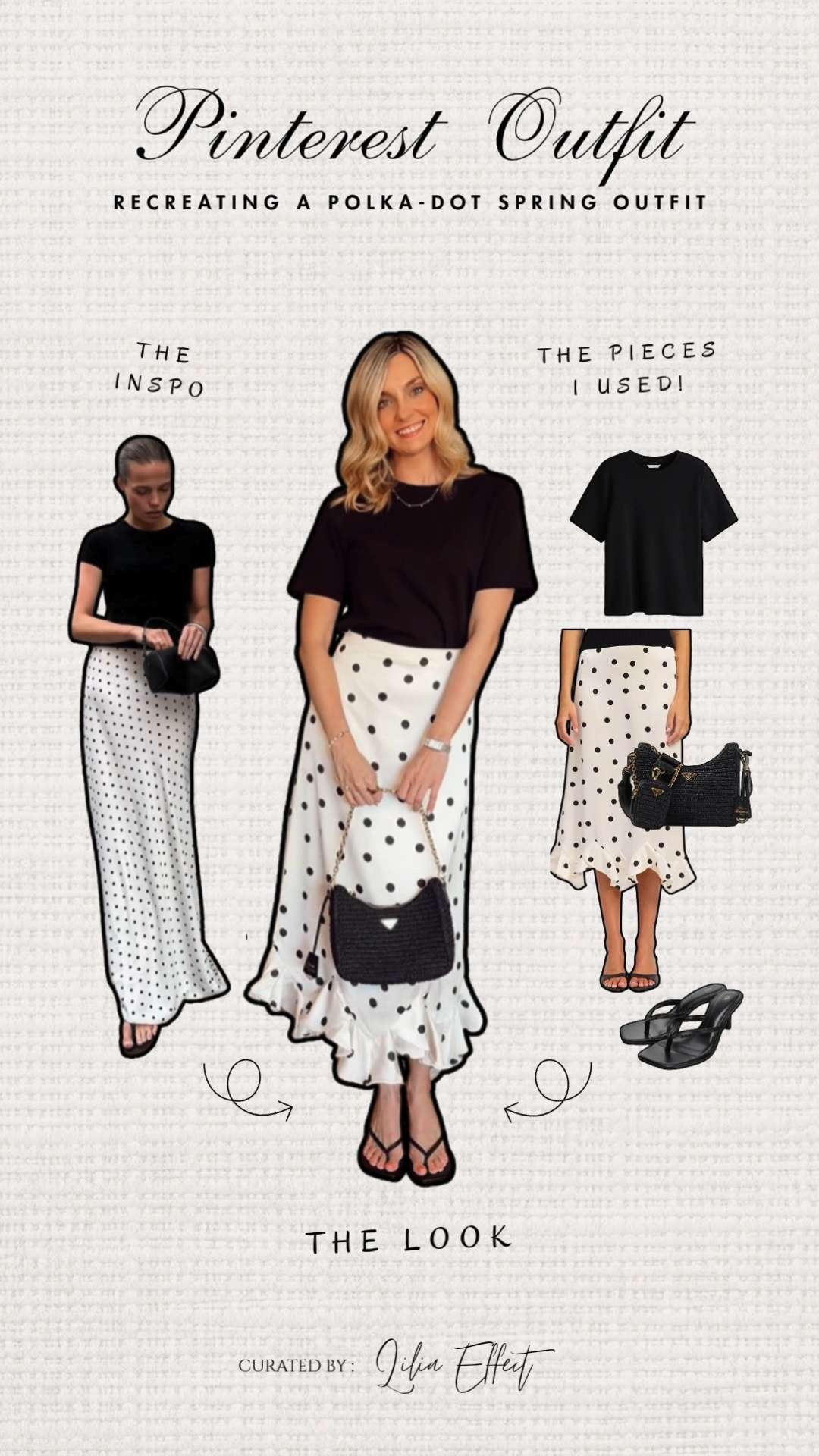 Pinterest outfit — recreating a polka-dot spring outfit 🤍 Timeless prints, feminine touches, and effortless styling that feels straight out of a Pinterest board. ✨
 

 #LTKdayinmylife #LTKgrwm #LTKootd