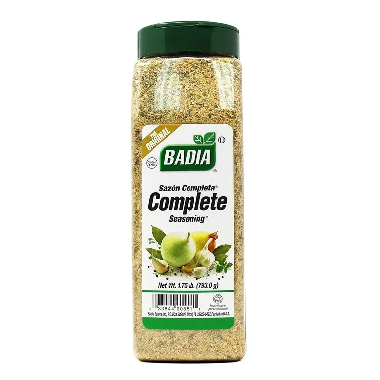 Badia Complete Seasoning, The Original Sazon Completa, 1.75 lb Bottle | Walmart (US)