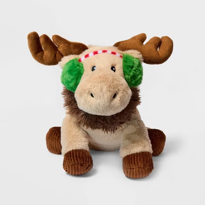 14'' Moose with Ear Muffs Stuffed Animal - Gigglescape™ | Target