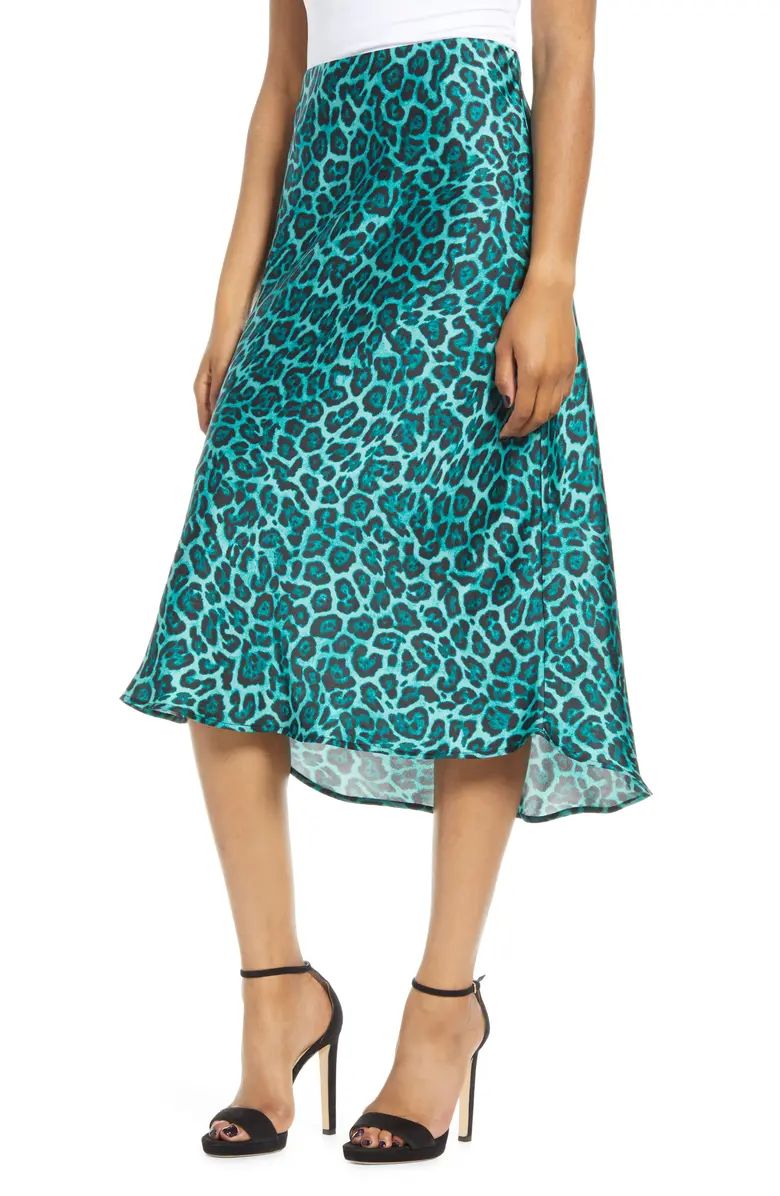 Satin Midi Skirt | Nordstrom