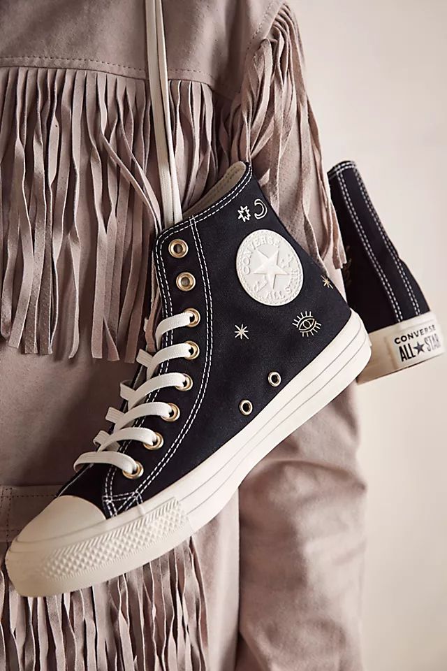 Chuck Taylor All Star Golden Elements Hi Top Sneakers | Free People (Global - UK&FR Excluded)