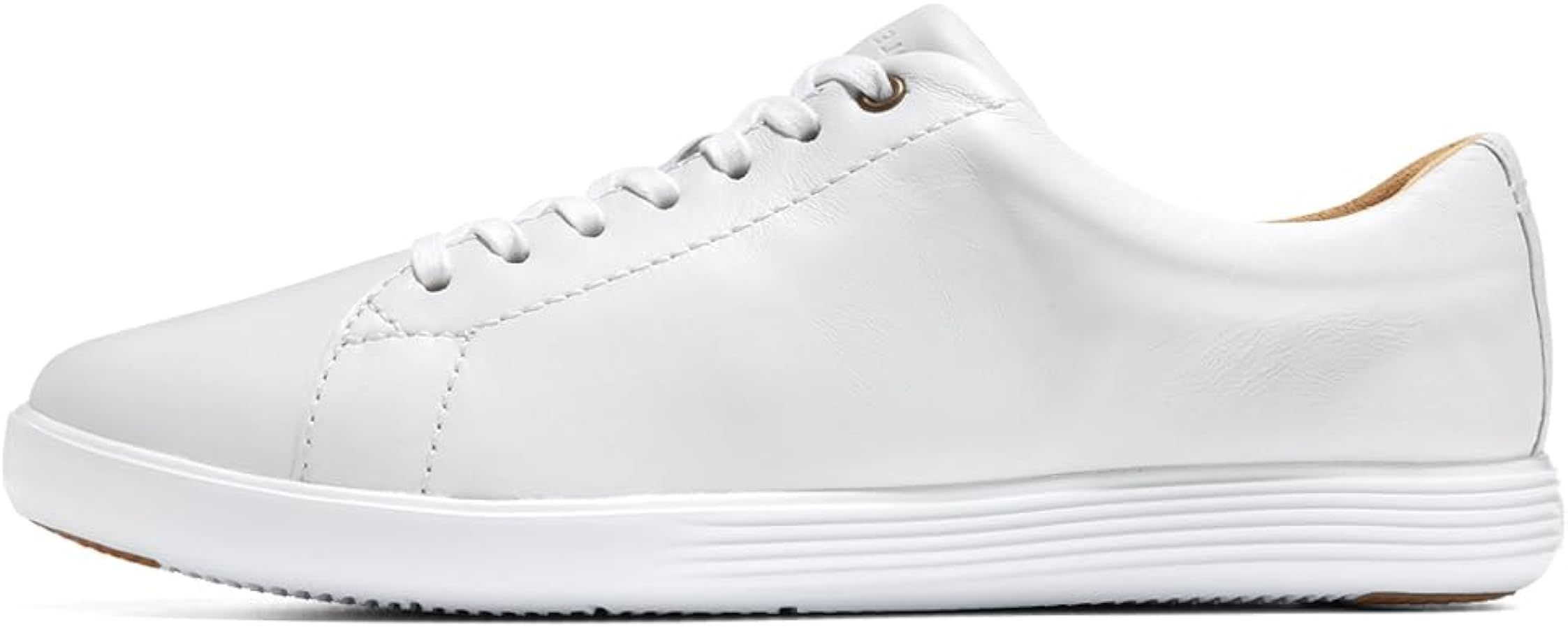 Cole Haan Womens Grand Crosscourt Lace Up Sneakers Shoes Casual - White | Amazon (US)