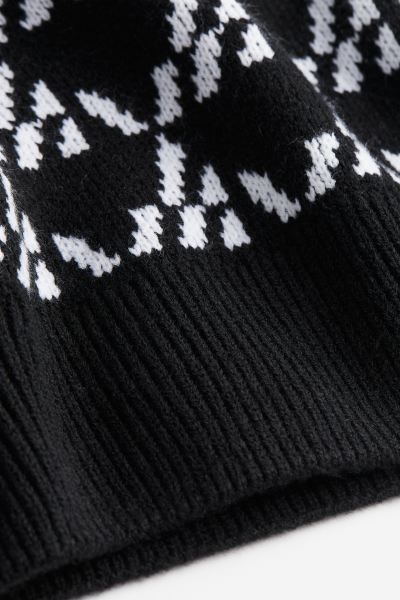 Oversized Jacquard-knit Sweater | H&M (US + CA)