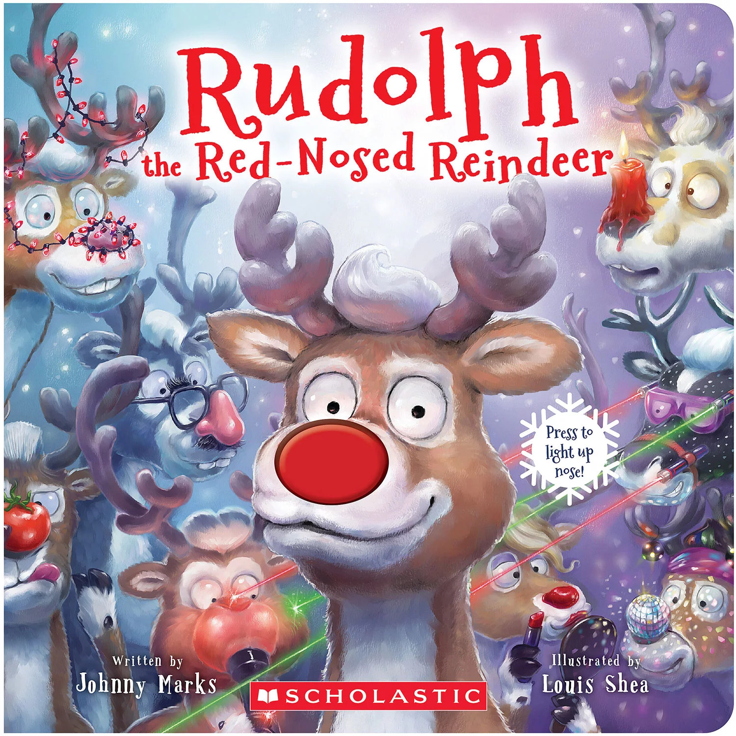 Rudolph the Red-Nosed Reindeer, Board Book | Sam's Club