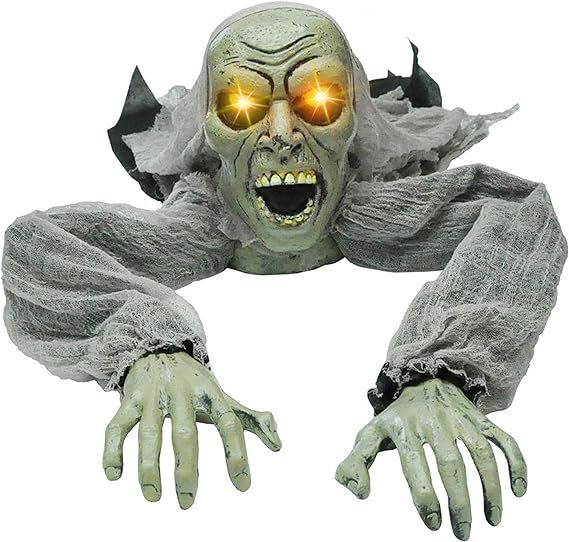 JOYIN Halloween Décor Groundbreaker Zombie with Sound and Flashing Eyes for Halloween Yard Garde... | Amazon (US)