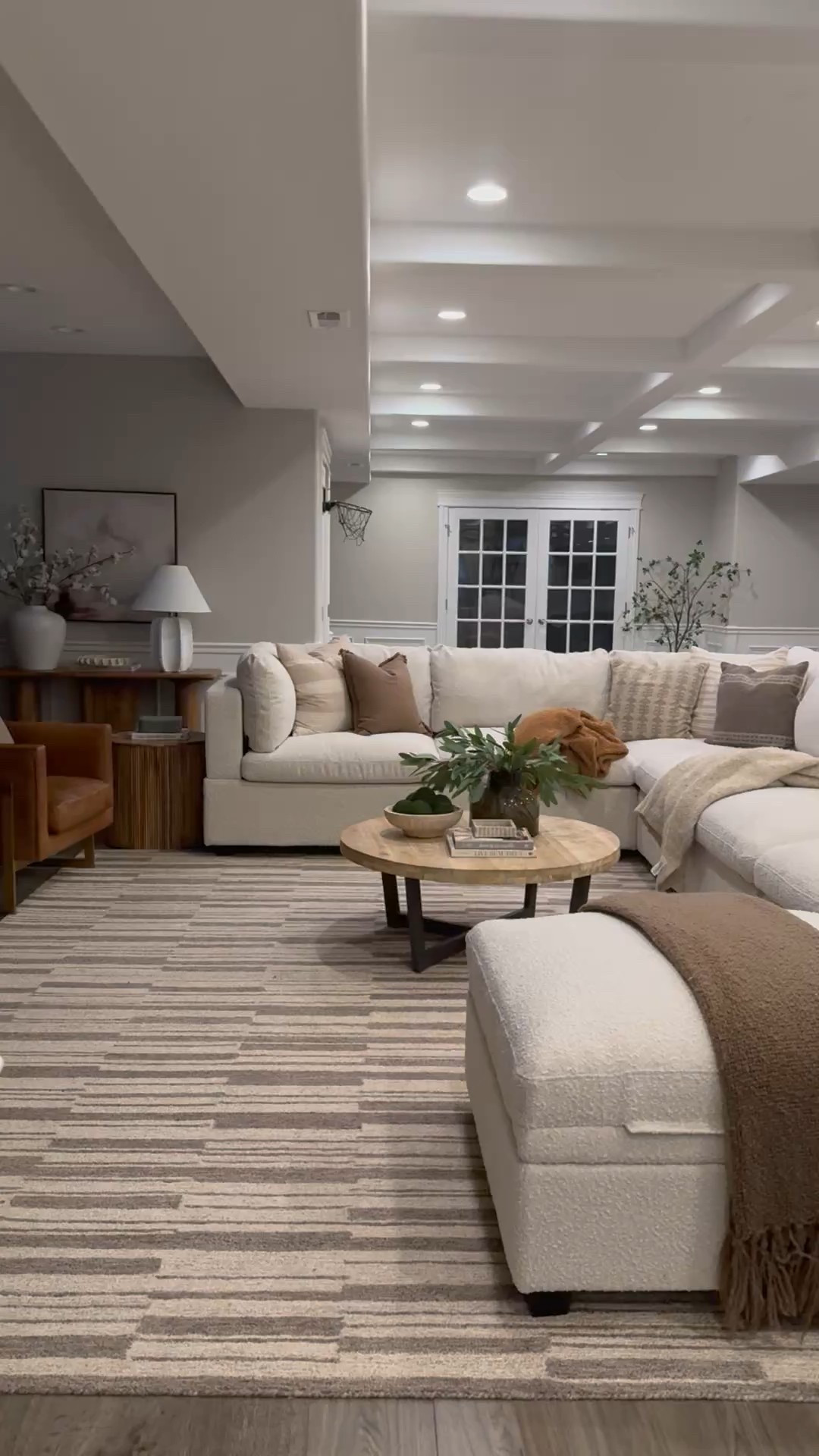 Basement views! Love our new sectional! 

#basement #sale #homerefresh #springhome #sectionalsofa #rug #coffeetable #founditonamazon #amazonhome #wayfair #wayfairfinds 

#LTKWatchNow #LTKHome #LTKSaleAlert