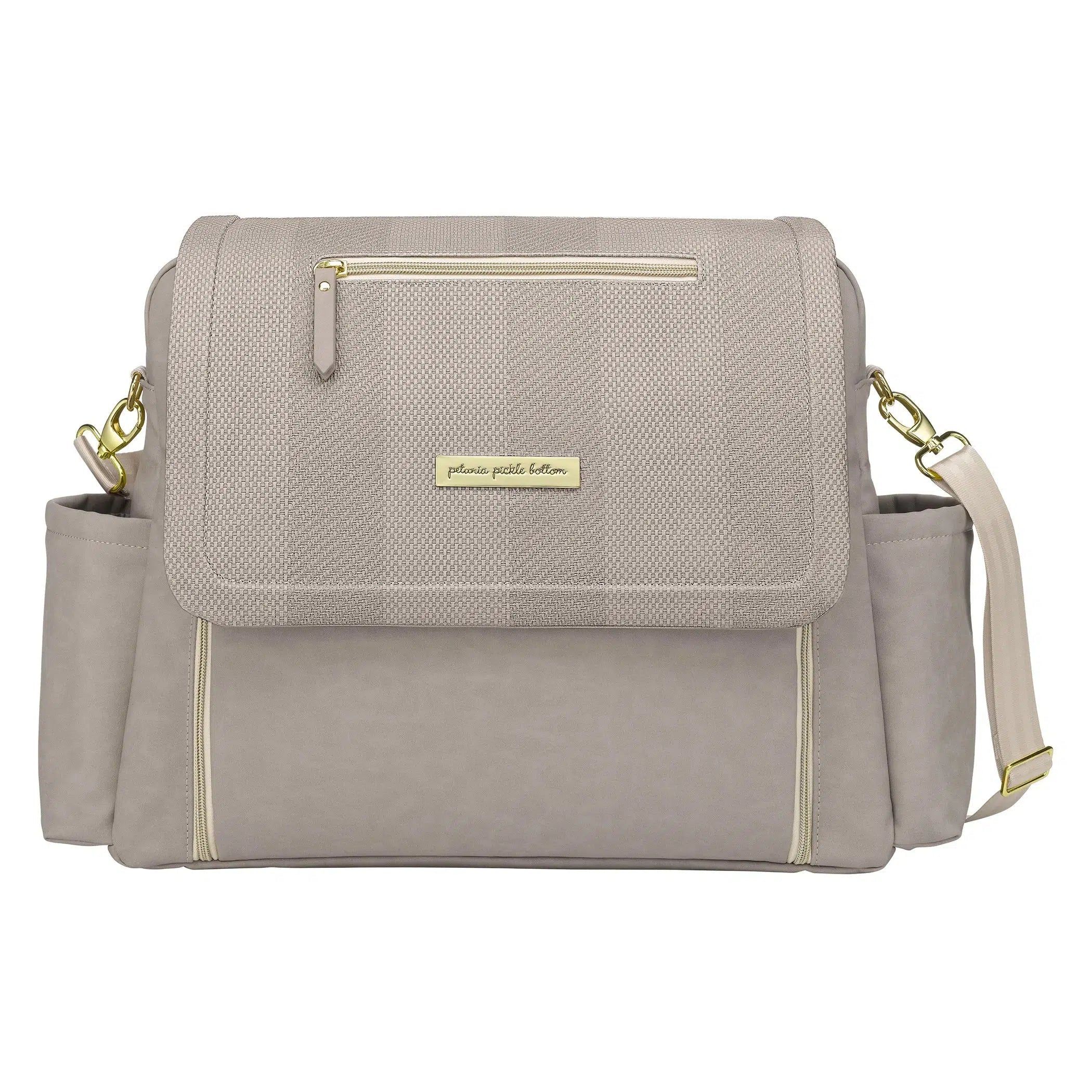 Boxy Backpack Deluxe in Sand Cable Stitch | Petunia Pickle Bottom