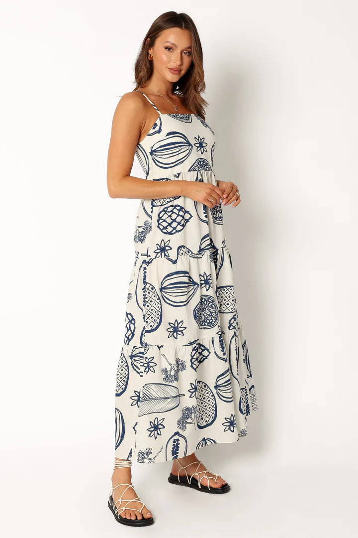 Ronin Maxi Dress - Navy | Petal & Pup (US)
