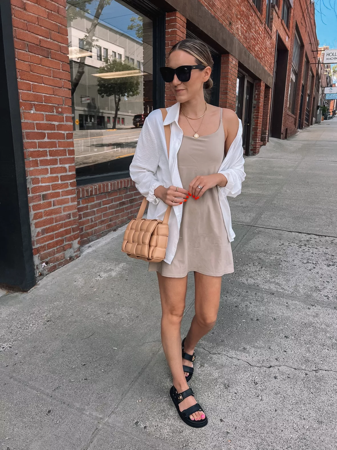 Wide Strap Traveler Mini Dress curated on LTK