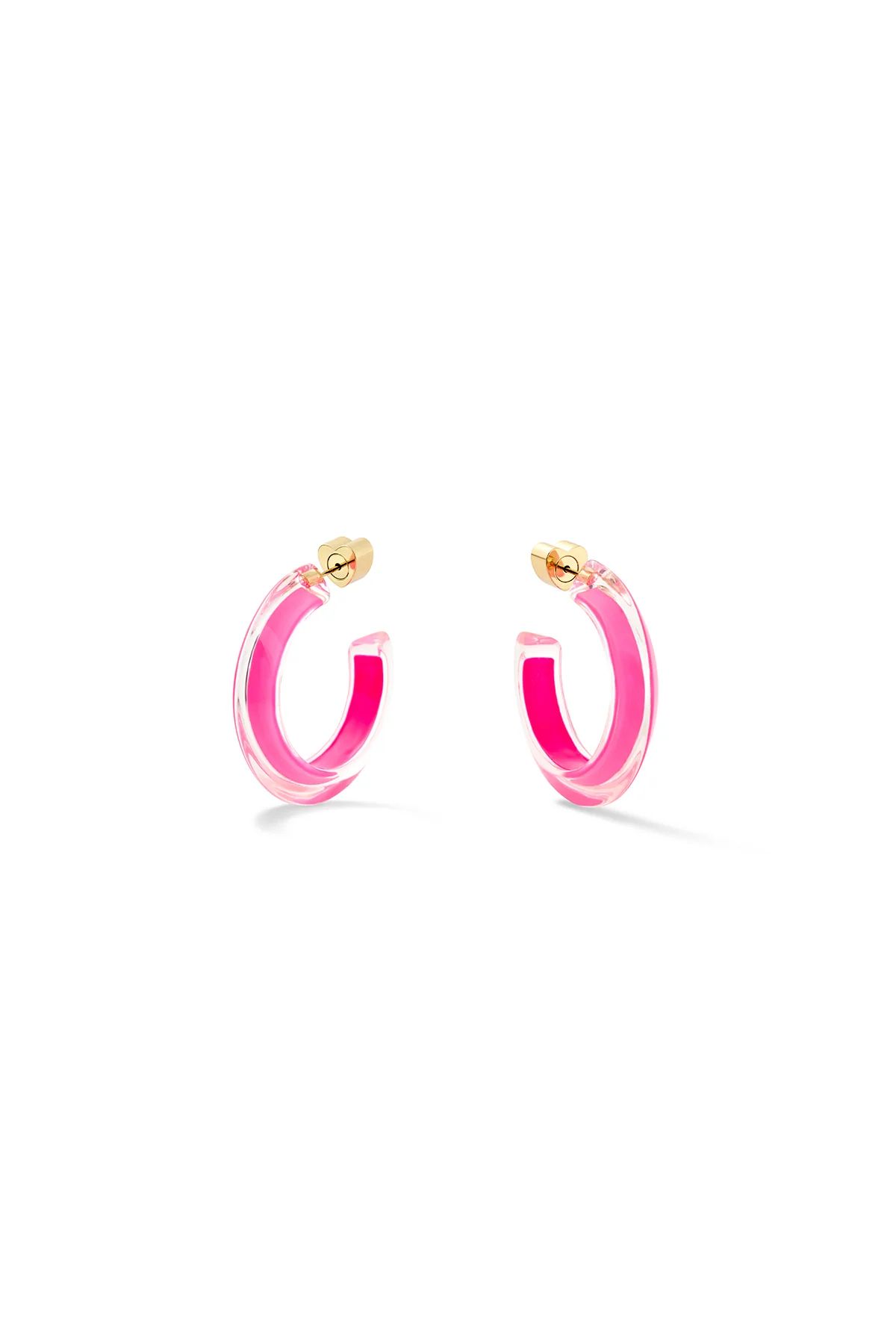 Small Lucite Jelly Hoop™ Earrings | Alison Lou