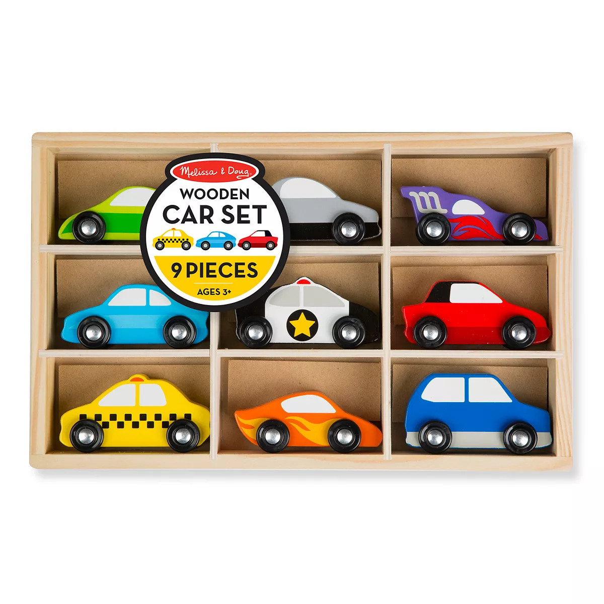 Melissa & Doug Wooden Cars Set | Kohl's