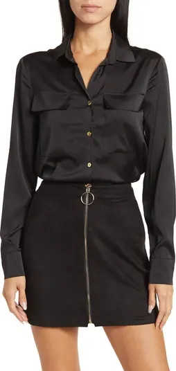 Alexia Admor Long Sleeve Button-Up Shirt | Nordstromrack | Nordstrom Rack