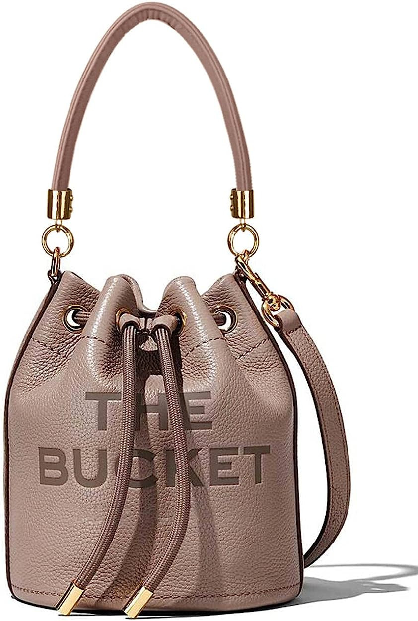 The Bucket Bag for Women Pu Leather Drawstring Handbag Tote Hobo Handbag Crossbody Bag Soft Adjus... | Amazon (US)