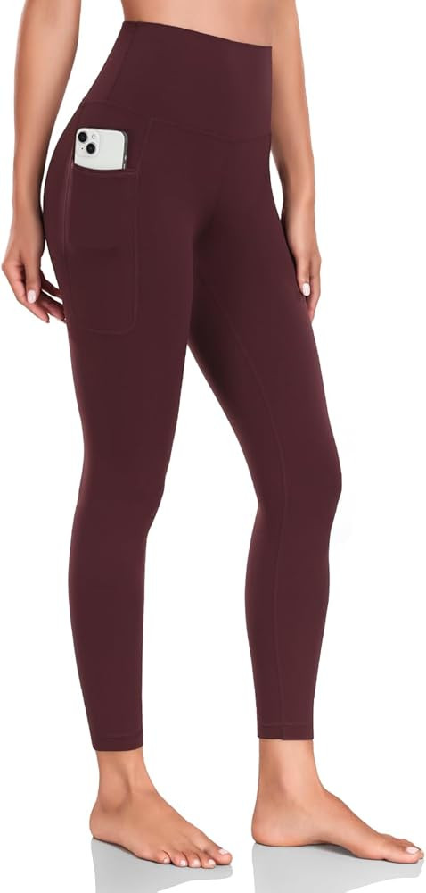 HeyNuts Workout Pro/Yoga Pro 7/8 Leggings with Side Pockets for Women, High Waisted Tummy Control... | Amazon (US)