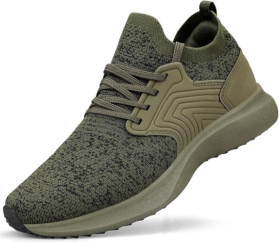 Abboos Womens Walking Running Shoes-Slip on Lightweight Memory Foam Sneakers for Athletic Gym Ten... | Amazon (US)