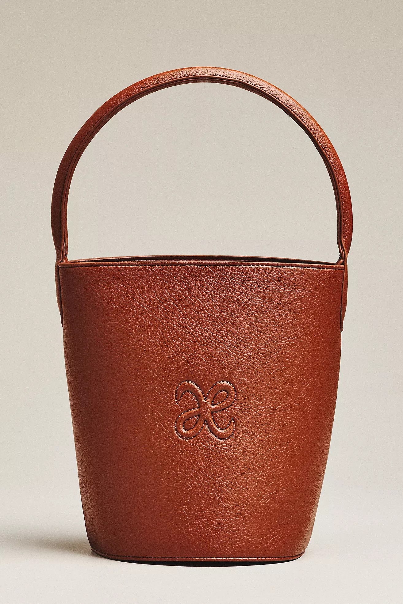 Maeve Faux Leather Bucket Bag | Anthropologie (US)