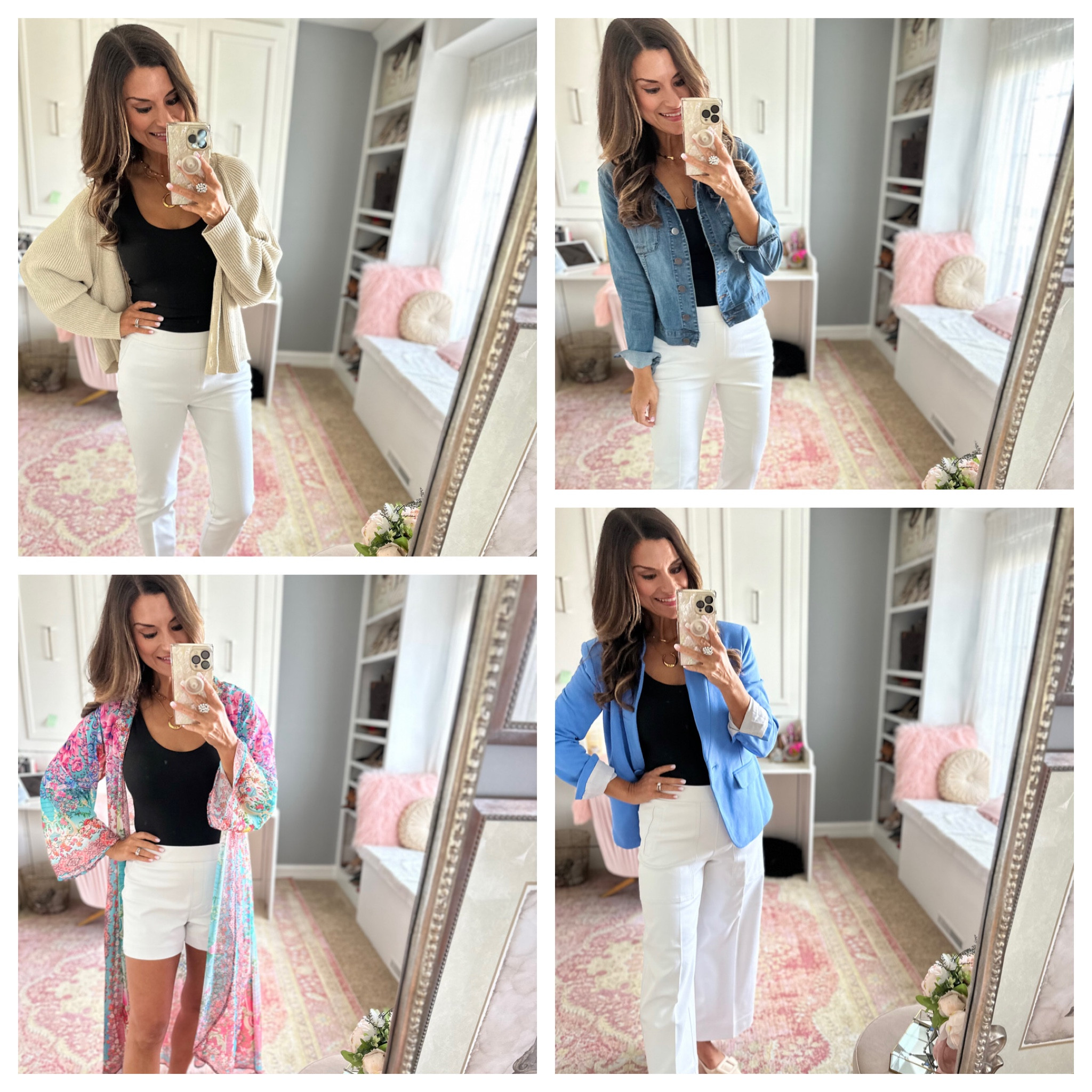 How to style white non-see through bottoms 

#LTKstyletip #LTKunder100