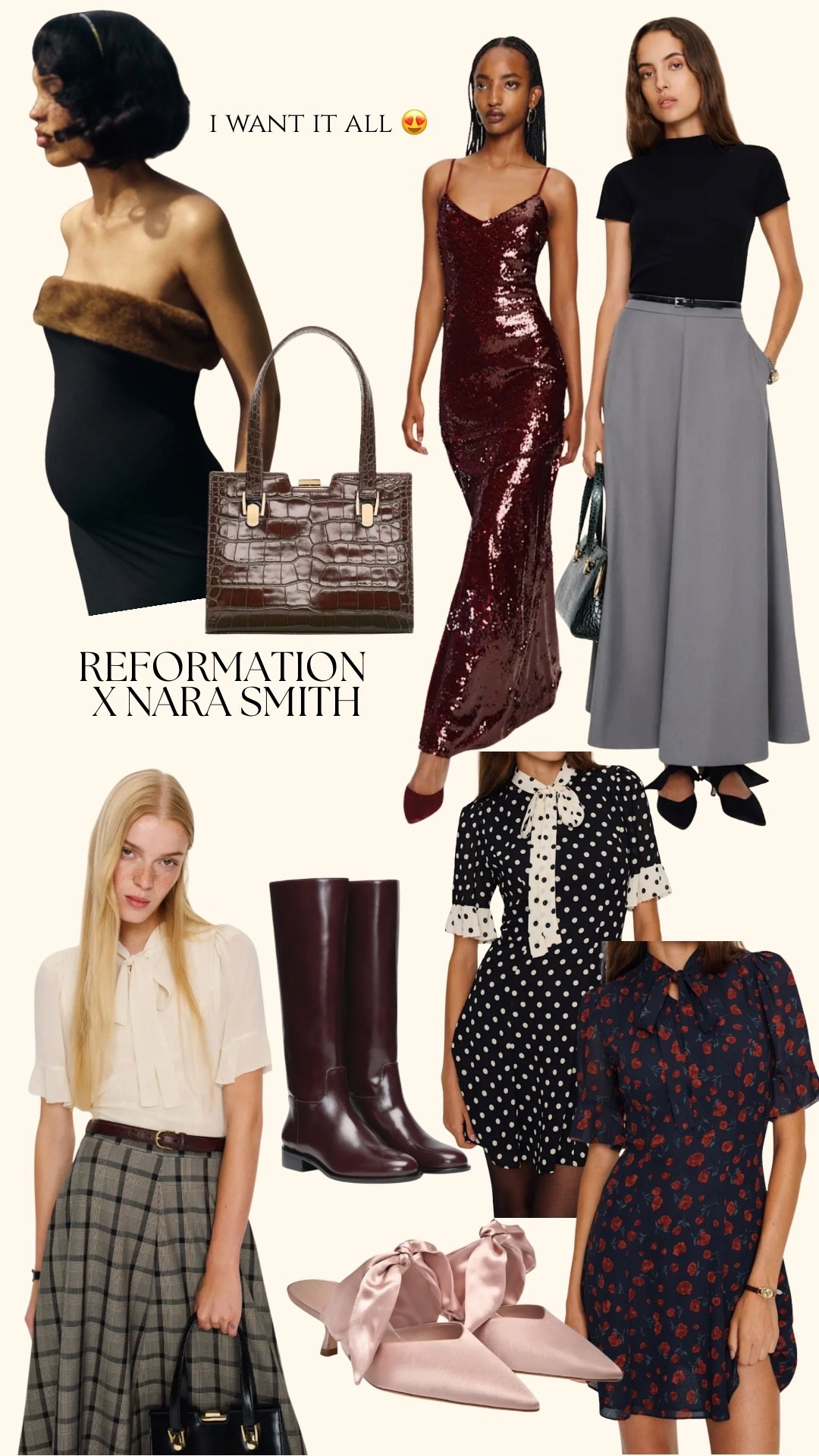 Obsessed with this reformation x Nara smith drop! All my favs 

#LTKTall #LTKPetite #LTKStyleTip