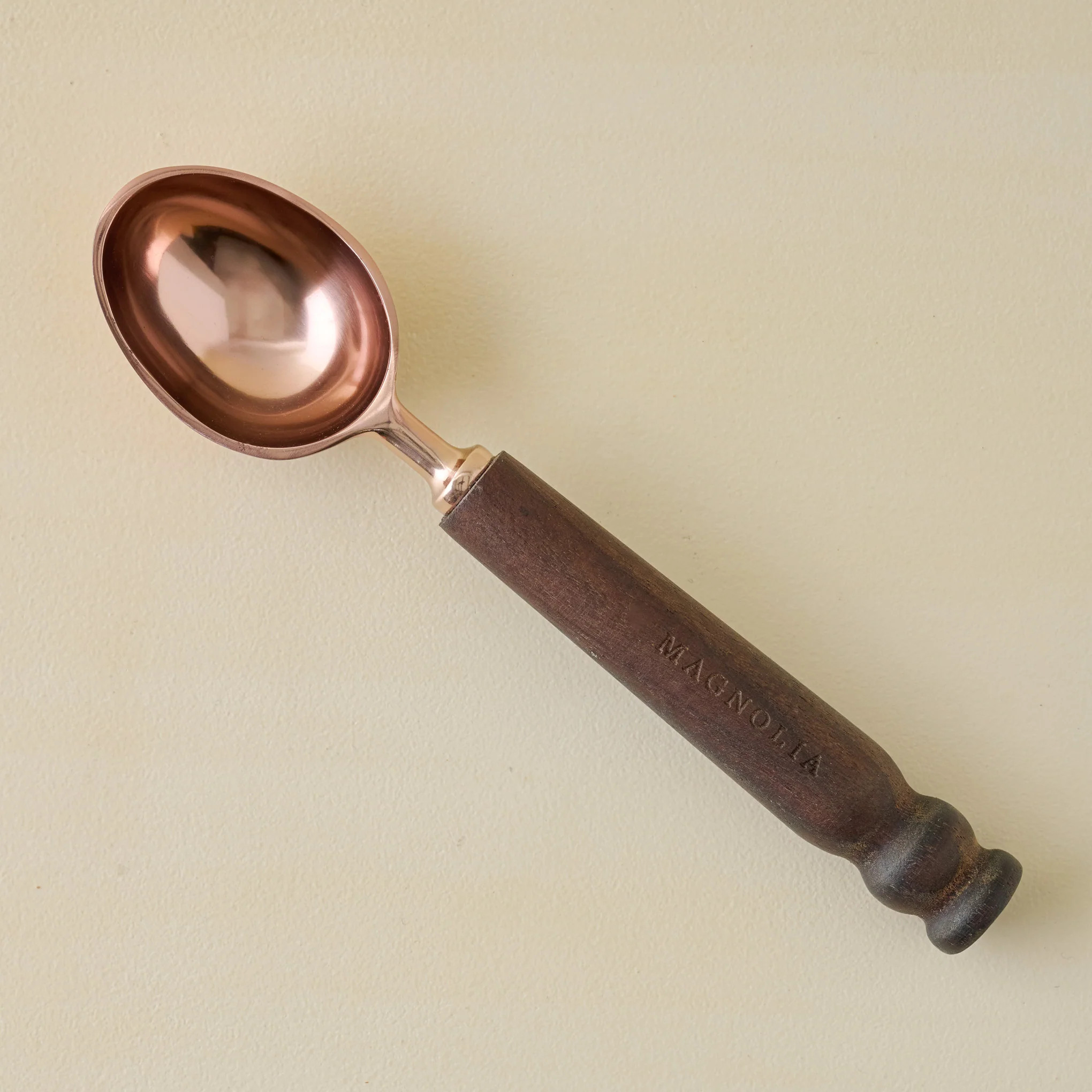 The Gristmill Collection Walnut Ice Cream Scoop | Magnolia