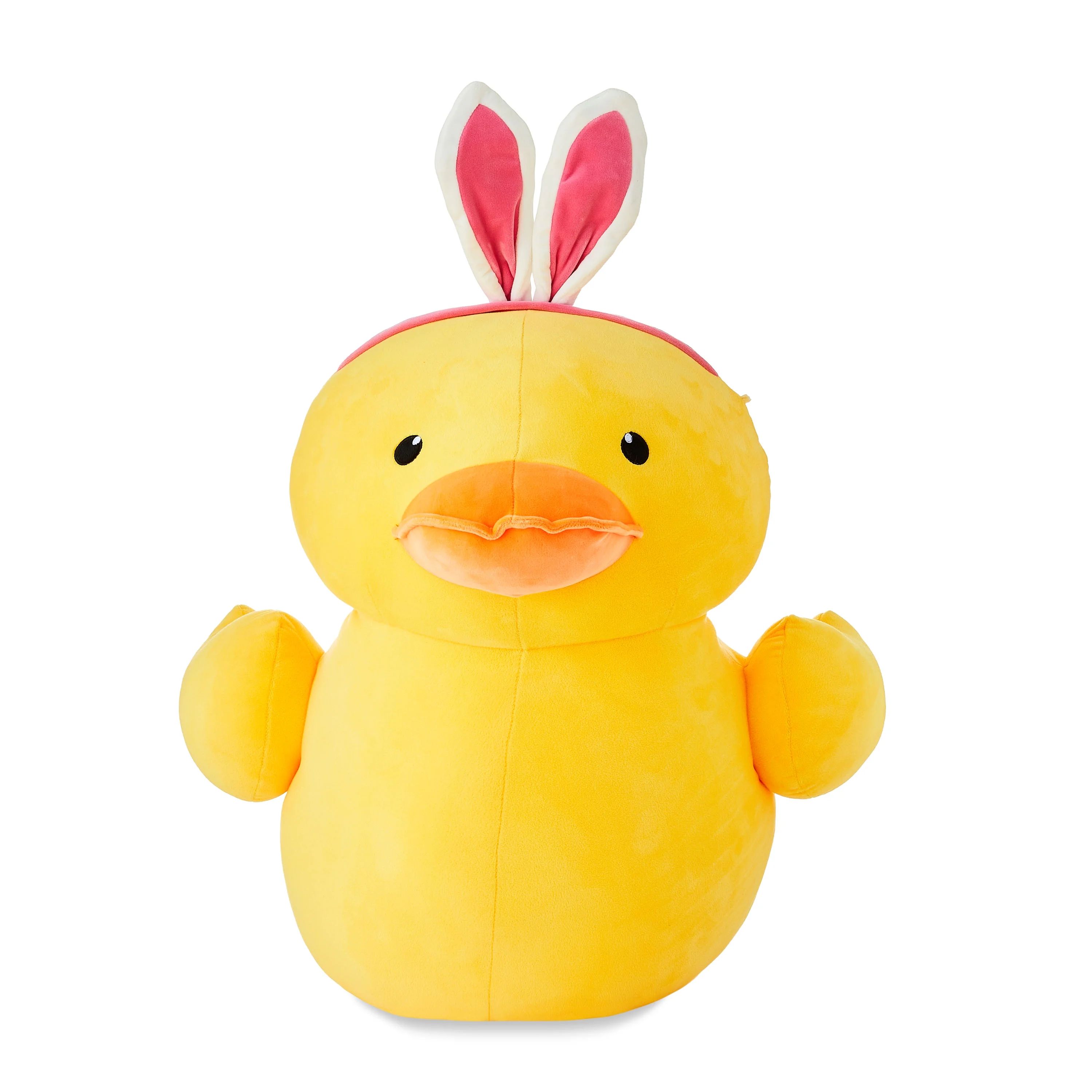 Easter Jumbo Bunny Ears Duck Plush, 21", by Way To Celebrate | Walmart (US)
