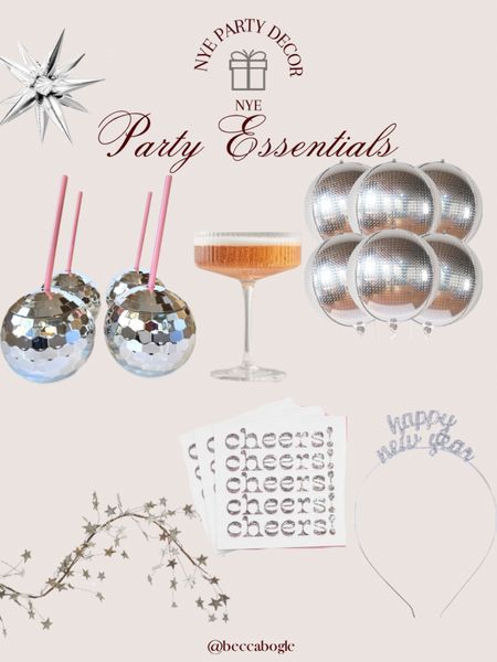 NYE Decorations, nye decor, January, disco balls, stars 

#LTKSeasonal #LTKparties #LTKHoliday