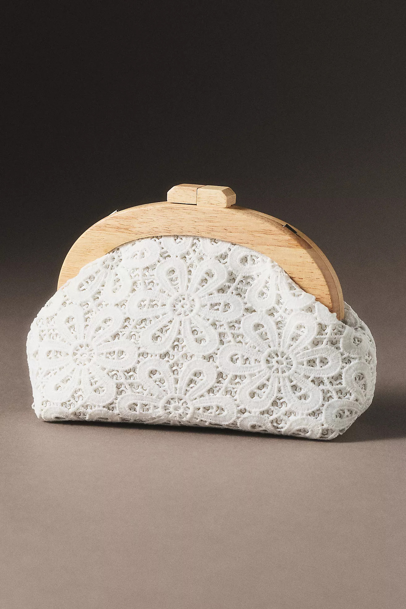 Olga Berg Bonnie Lace Clutch | Anthropologie (US)