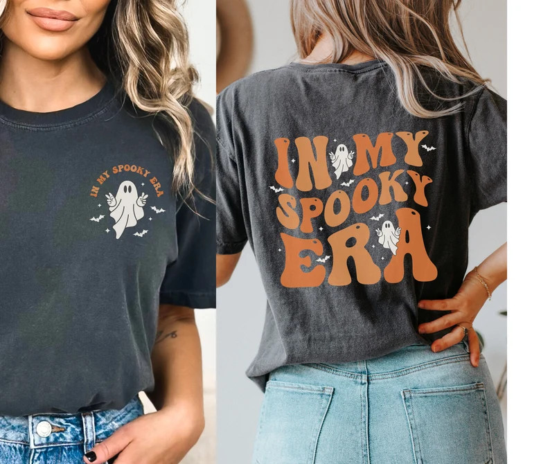 Comfort Colors® In My Spooky Era Shirt Spooky Shirt Spooky Era Tshirt Halloween Shirt Spooky Era... | Etsy (US)