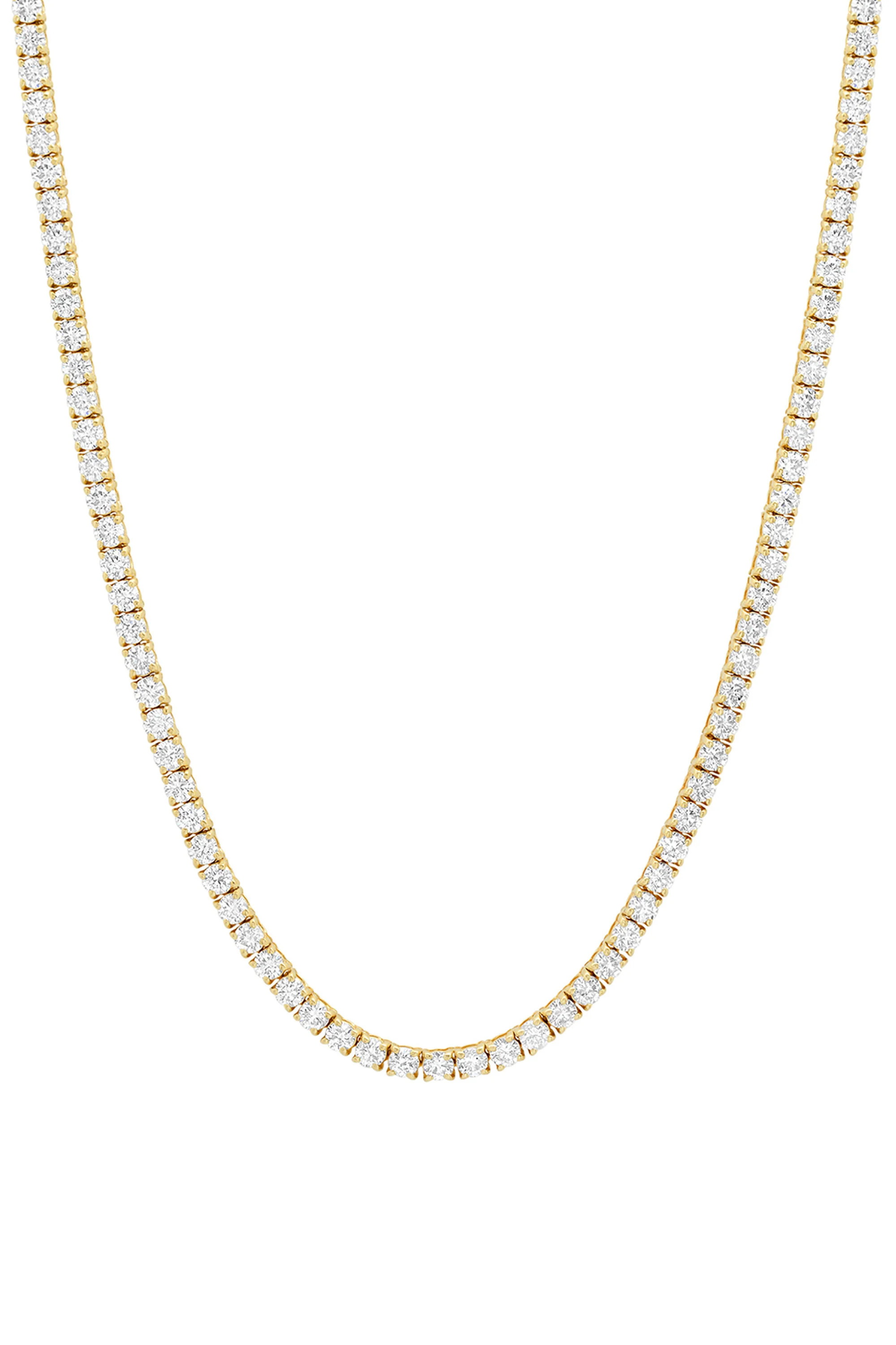 Diamond Tennis Necklace | BYCHARI