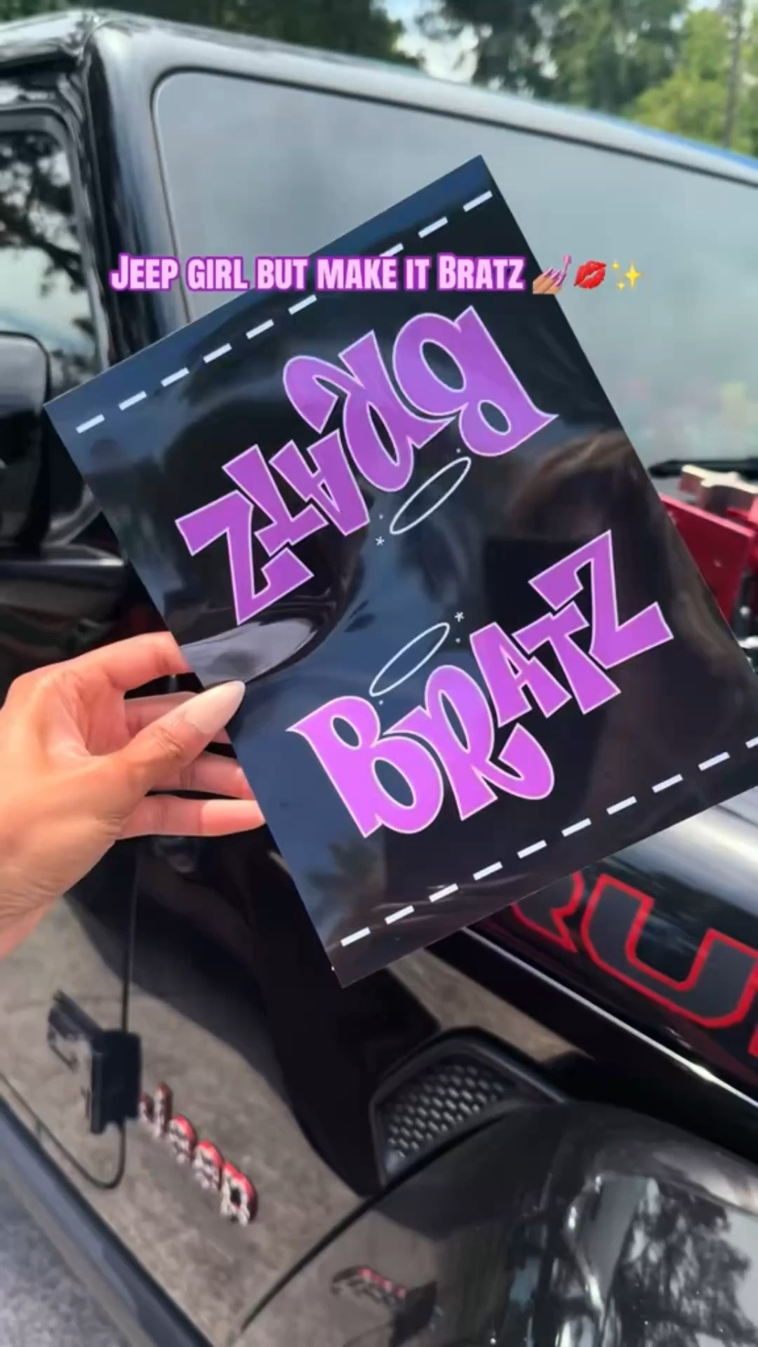 Jeep girl but make it Bratz! 💜✨💋
TikTok: kassi.carter

Car tag
Bratz

#LTKvlog #LTKgrwm #LTKdayinmylife