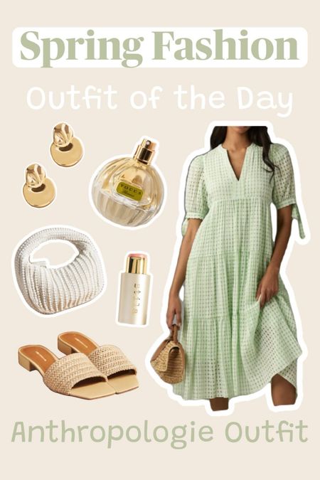 Beautiful outfit to wander the streets of Italy in! 😉 #anthropologie #dress #traveloutfit #vacationlutfit #eurpeantrip #italydress #goldearrings #purse #shoes #perfume #springdress #summerdress #springoutfit

#LTKshoecrush #LTKitbag #LTKtravel