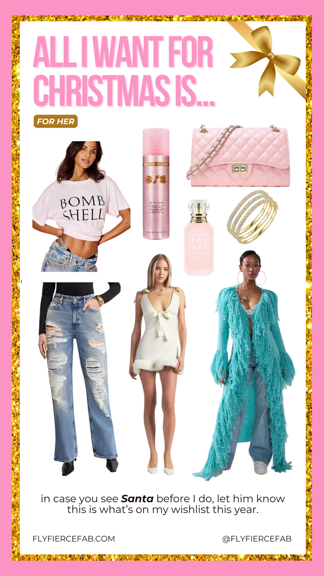 Looking for some gift ideas for the fashion and beauty lover on your list? 👀🎄✨ 

Here are some of the things on my Christmas wishlist this year, to give you some gift ideas for her! 

 #LTKGiftGuide #LTKHoliday