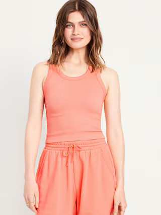Seamless Ribbed Tank Top | Old Navy (US)