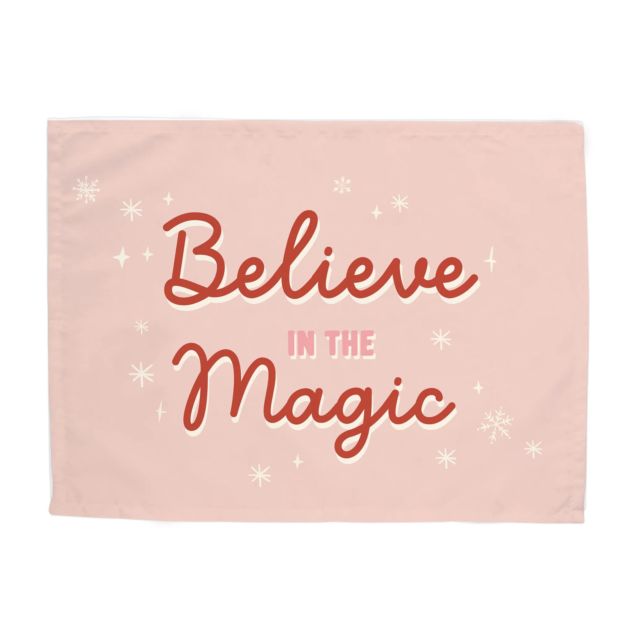 {Pink} Believe In The Magic Banner | Hunny Prints