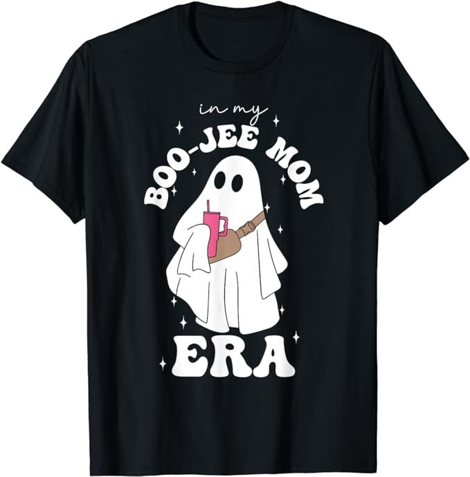 In My Boo-jee mom era Cute Ghost Halloween Costume Boo Jee T-Shirt | Amazon (US)