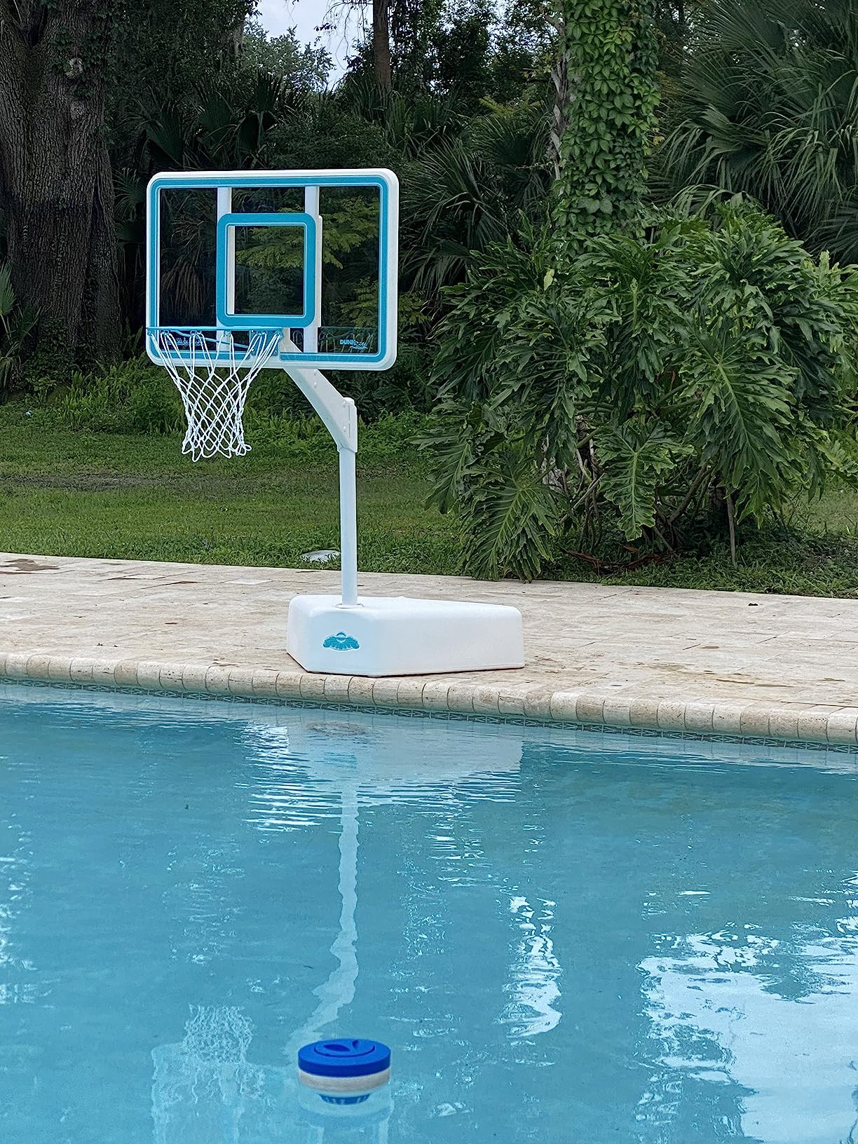 Dunn-Rite Splash & Shoot Pool Basketball Hoop, Adjustable Height Backboard \u2013 200lbs Water-Fi... | Amazon (US)