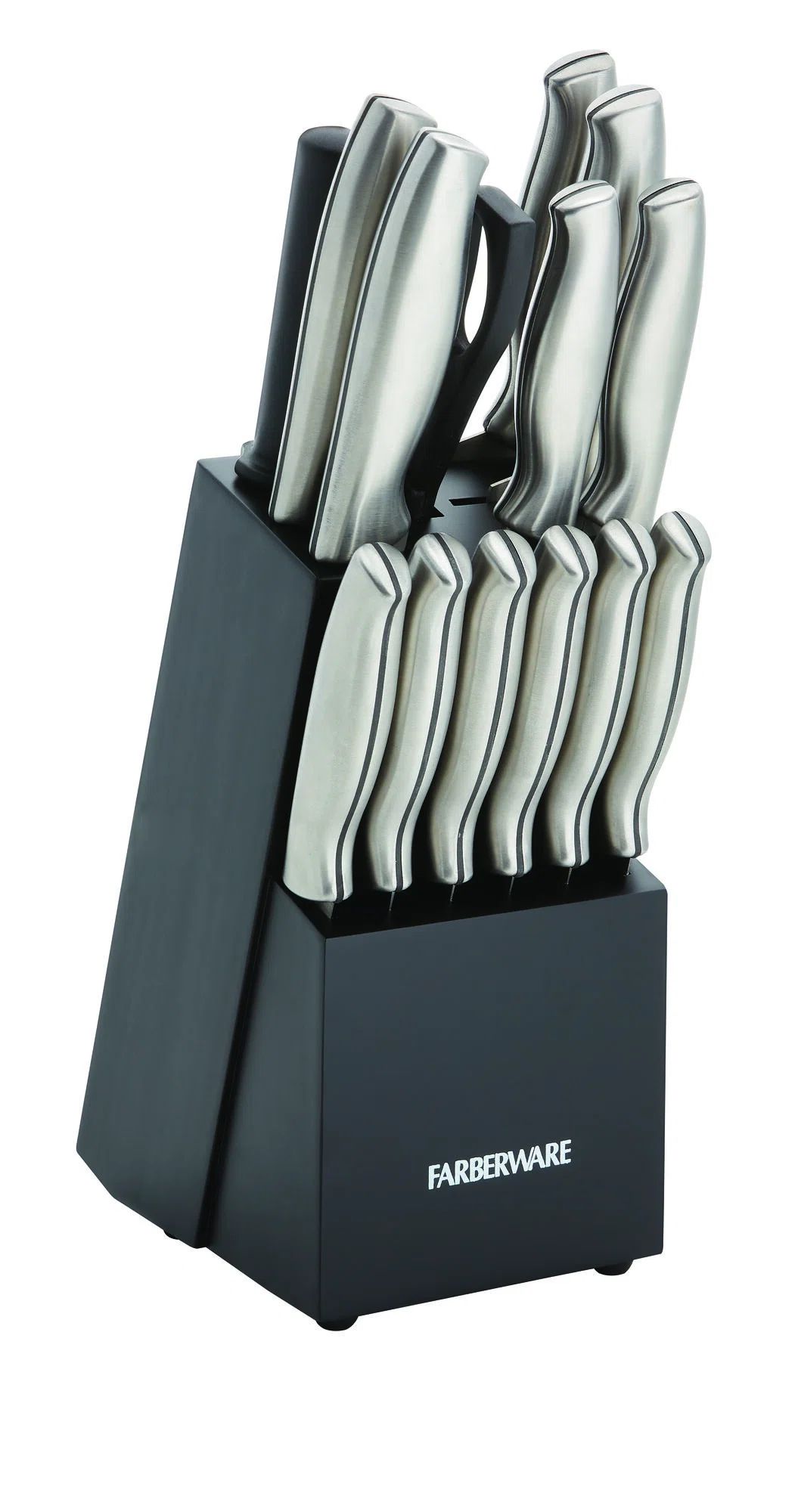 Farberware 15-Piece High Carbon Stainless Steel Knife Block Set & Reviews | Wayfair | Wayfair North America