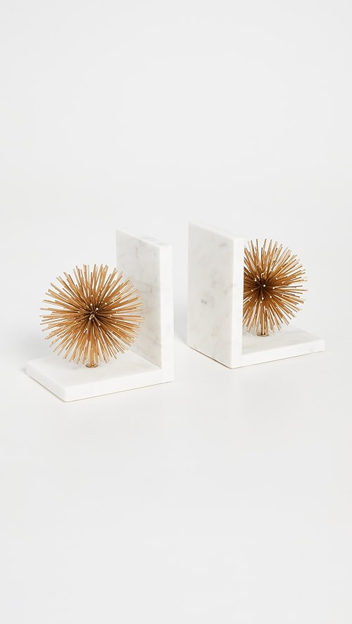 Gold Starburst Bookends | Shopbop