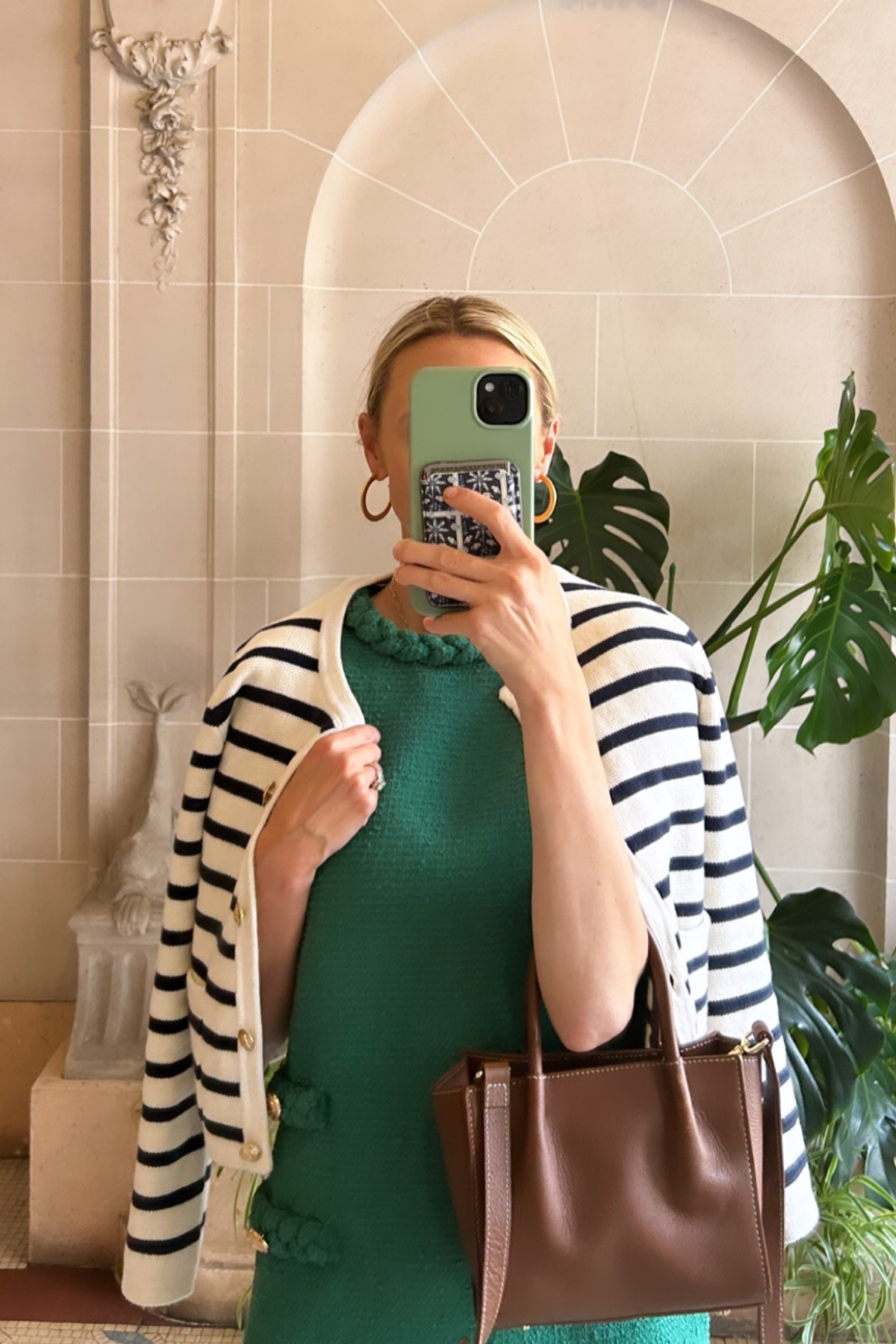 Tweed for a dinner out in Paris.  Love this green tuckernuck dress 

#LTKtravel