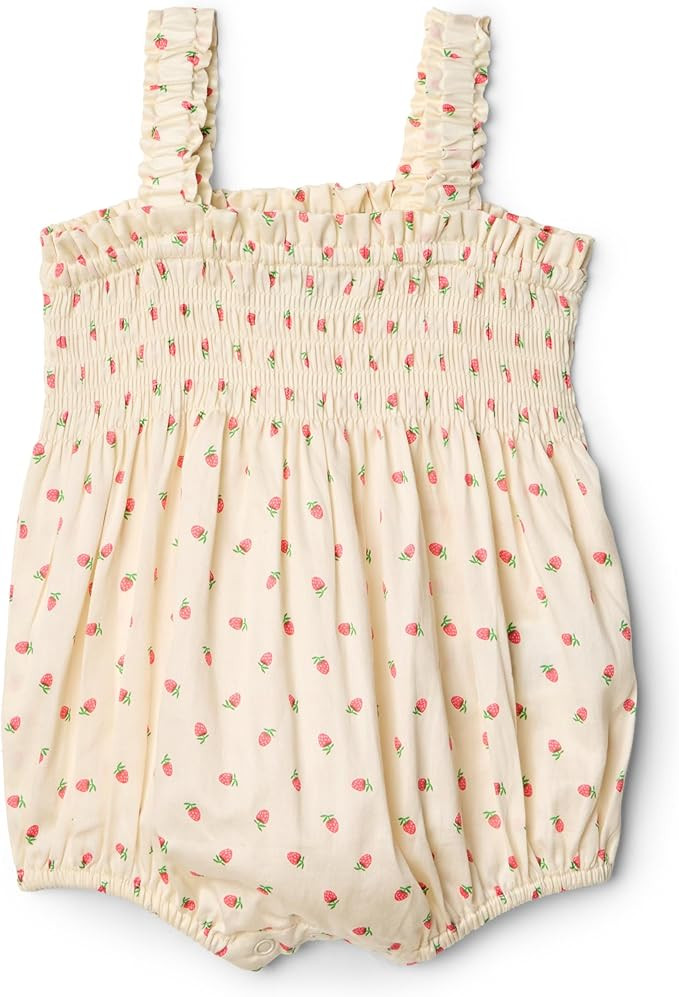 Amazon Essentials x Sofia Grainge Baby Girls' Woven Sleeveless Ruffle Romper | Amazon (US)