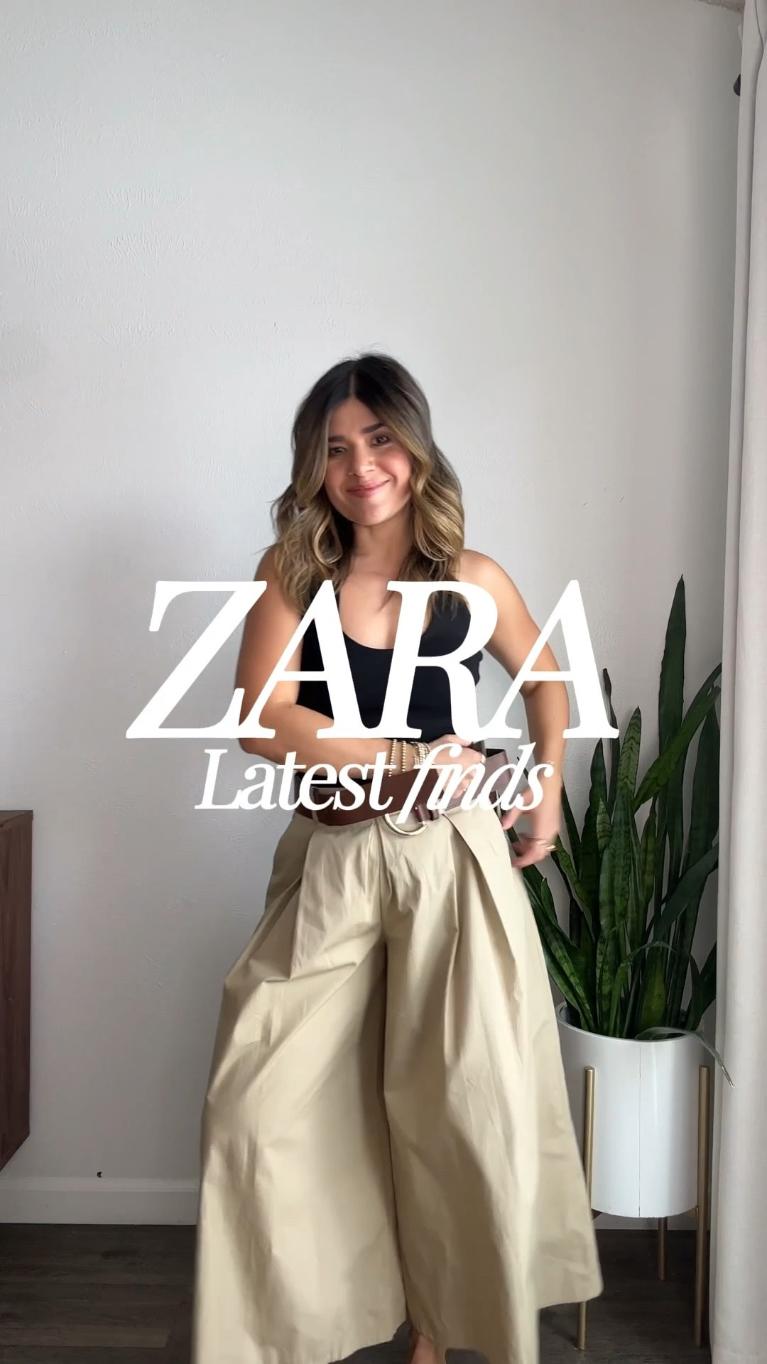 These pants have been one my latest Zara finds! They are so chic and comfy! They run tts. Make sure to order your regular size! 
Top size small
Pants size xs

#LTKootd #LTKMothersDay #LTKPetite