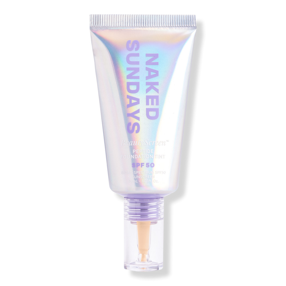 Naked Sundays BeautyScreen Peptide Foundation Tint SPF 50 - Shade 2.5 | Ulta