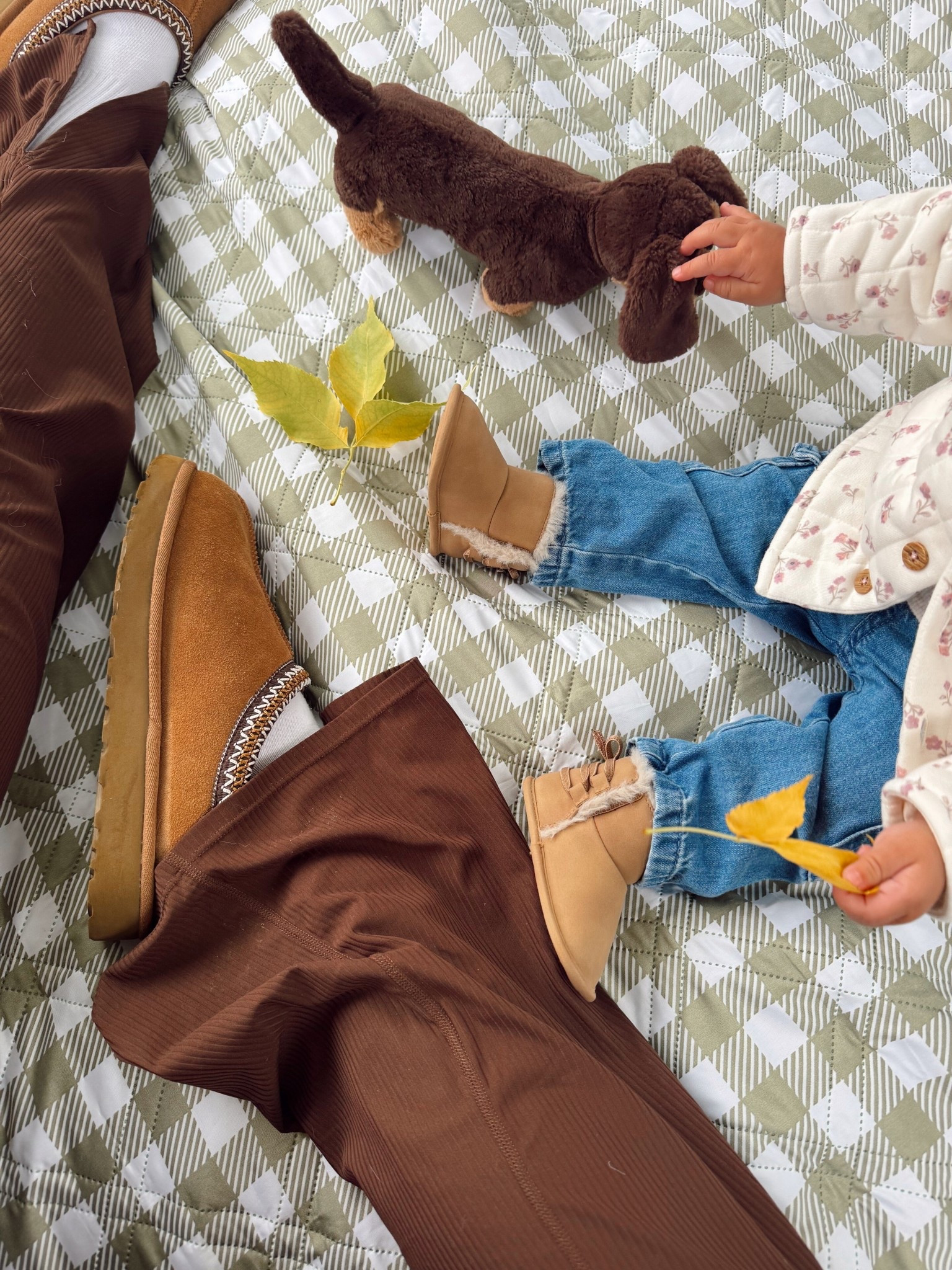 Mommy and baby matching fall outfits and Ugg booties 

#LTKFamily #LTKSeasonal #LTKBaby