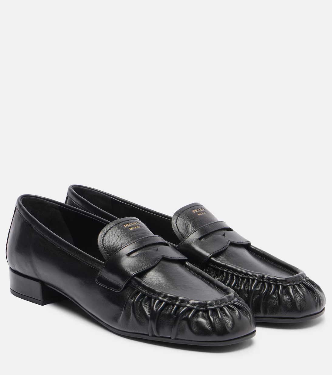 Leather penny loafers | Mytheresa (US/CA)