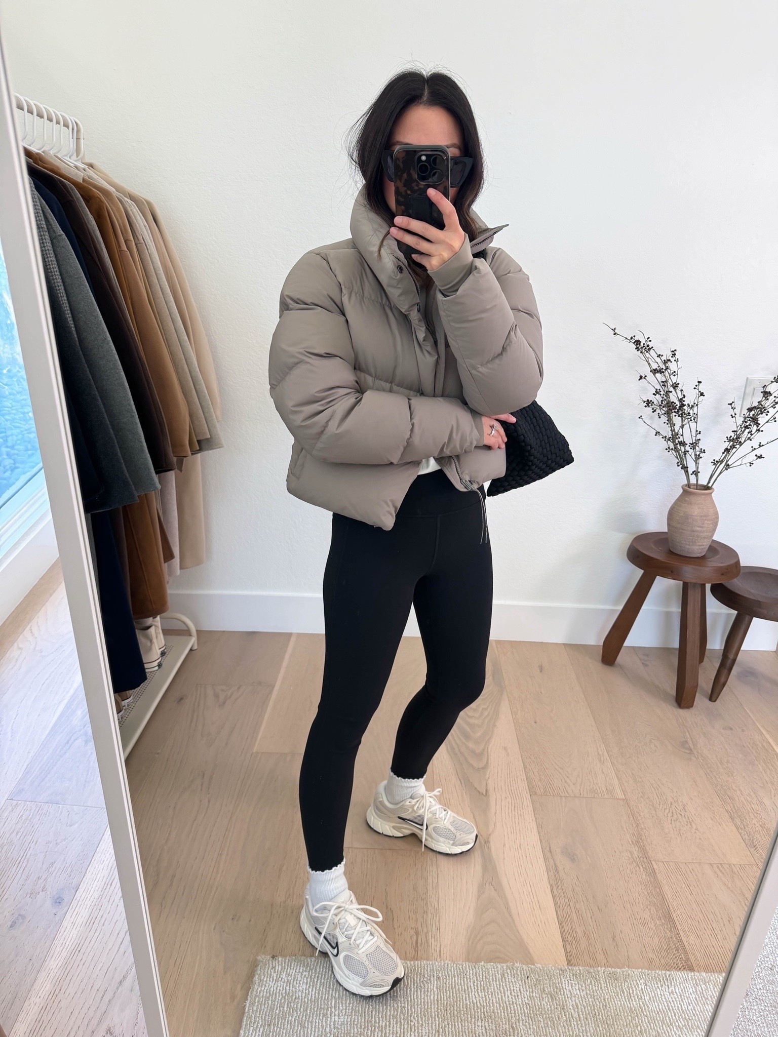 Aritzia super apres puff is lightweight and warm. Great cropped length. Didn’t want it snug so sized up to a small. 

Aritzia Super Apres Puff in Modern Taupe Size: Small
Aritzia tee medium
Amazon leggings xs 
Amazon socks
Nike sneakers 6
Naghedi tote medium
YSL sunglasses

Winter outfits, coats, winter style, petite style 

#LTKHoliday #LTKPetite #LTKSeasonal