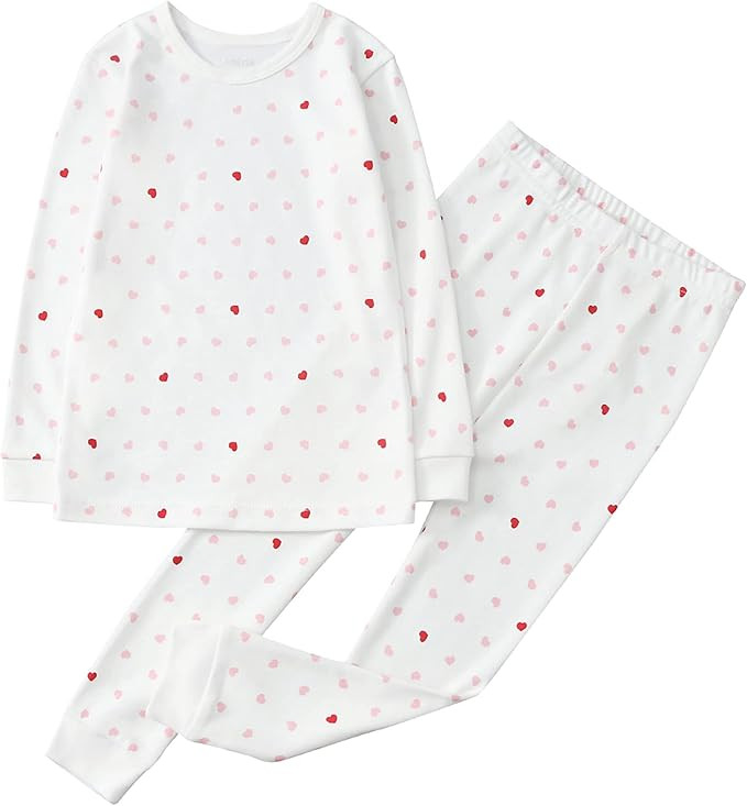 Owlivia 100% Organic Cotton Baby Long Sleeve Pajama Sets, Toddler Boy Girl 2-Piece Sleepwear | Amazon (US)